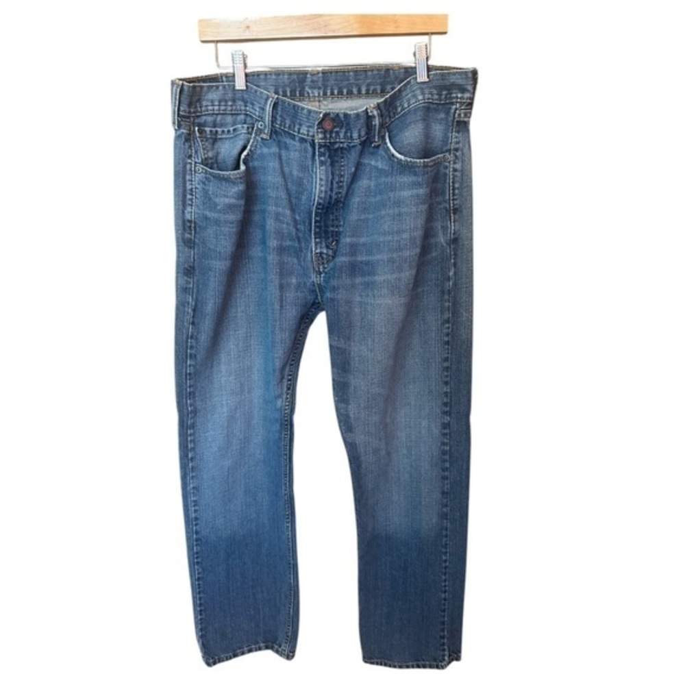 Levi's 505 Red Tag Men's Distressed Denim Jeans 38 x 32